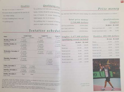 Open de Paris 1995. Media guide / Guide des medias