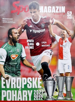 European Cups' 2021-2022 Fans Guide (Sport Magazin - Czech Republic)