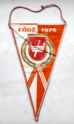 European Judo Junior Championships Lodz 1976 pennant