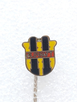 Inter Slovnaft Bratislava yellow-black badge (enamel)