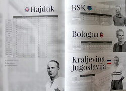 Frane Matosić. The greatest captain (hardcover, big format) Hajduk Split