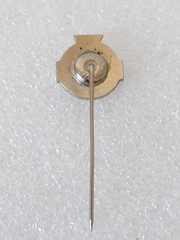 FK Sumadija Kragujevac 65th Anniversary badge (Serbia, lacquer, signed)