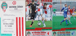 FK Viktoria Zizkov Narodni Liga nad Czech Cup (1987, 2014) official programmes (3 items)