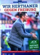 Hertha BSC - SC Freiburg (15.02.2015) - Bundesliga match programme