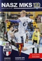 MKS Kalisz - Pogon Szczecin Superliga handball (24.02.2018) official programme