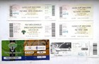 PGE Turow Zgorzelec basketball European Cups' matches tickets 2007-2015 (set of 6)