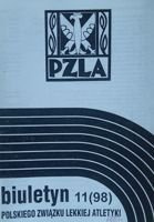 Newsletter Polish Athletics Association 11/1998