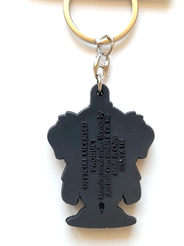 Women's Euro 2025 mascot Muddli gum keyring (official licensed product)