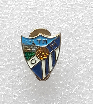 Malaga CF crest badge (lacquer)