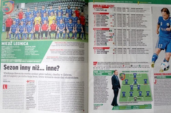 Polish I, II & III Football Leagues Autumn Round 2016 Fans Guide (Przeglad Sportowy)