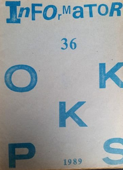 Bulletin of Polish Sport Souvenirs Collectors Association - volume 36 (1989)