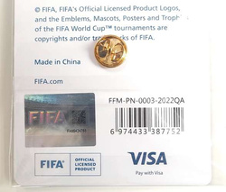 FIFA World Cup Historic Marks - Qatar 2022. FIFA Classics pin (Official Licensed Product)