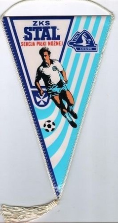 ZKS Stal Rzeszow - football section, Poland, pennant