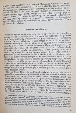 Psychological preparation in immeasurable sports