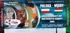 Poland - Hungary match ticket (29.03.2003)