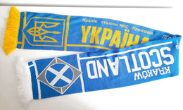 Ukraine - Scotland UEFA Nations League match (27.9.2022) scarf