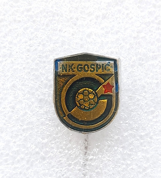 NK Gospić badge (Croatia, epoxy)