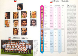 The King's Eleven and the Emperor. 1990 FIFA World Cup. Bunte Spezial magazine (Germany)