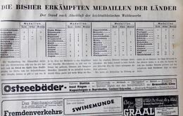 The Olympia Zeitung (official journal of Olympic Games Berlin 1936) nr 1-30 (complete)