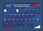 French Football Federation 34 pins-collection historical jerseys 1918-2019 (official product)
