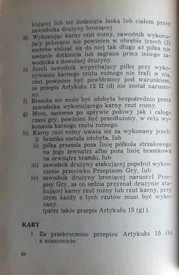 Field and indoor hockey rules