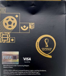FIFA World Cup Qatar 2022 miniature trophy replica in frame (Official Licensed Product) 4,5 cm