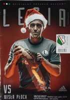 Programme Legia Warszawa - Wisła Płock Lotto Ekstraklasa (16.12.2017)