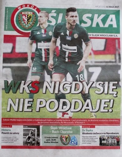 WKS Slask Wroclaw - Ruch Chorzow Lotto Ekstraklasa matchday magazine (13.05.2017)