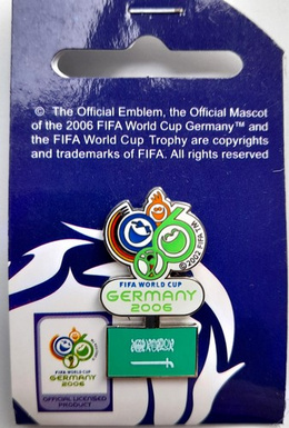 Saudi Arabia National Football Team FIFA World Cup Germany 2006 badge